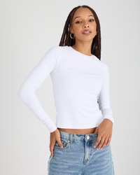 Ava And Ever Basic Super Soft Long Sleeve Top